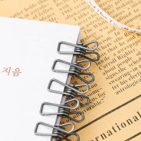 Original Color Carbon Steel Wire Folder Tiny Metal Creative Shape File Paper Clips