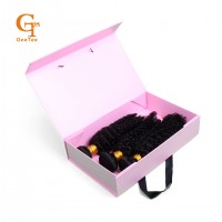 Wholesale collapsible Magnetic Closure Folding Gift Box Hair Extension Packaging box