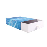 Custom Fancy Logo Printed slide packaging box,slide out box