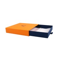 Custom Logo Printed sliding drawer box packaging for Clothes