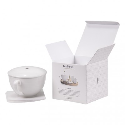 Custom retail logo printed coffee mug packaging boxes