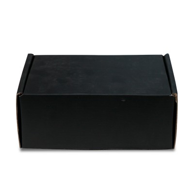 Cheap Custom Logo Printed shipping matte black mailer box