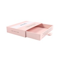 Custom Logo Printed Luxury Pink packaging drawer paper box